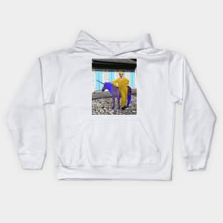 Lord Jaune Dapper and the Magical Space Unicorn Kids Hoodie